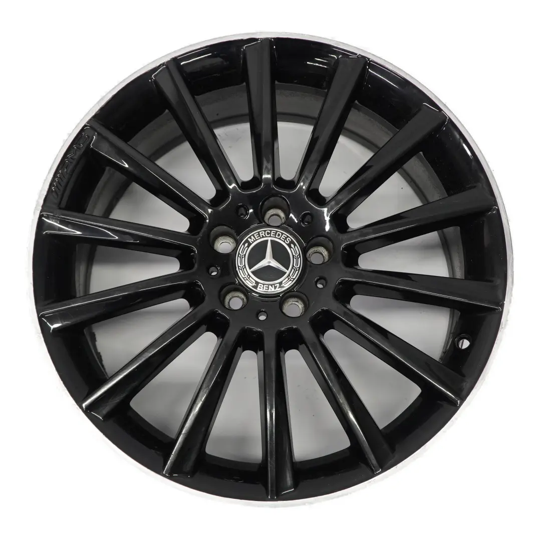 Vorder rad felge AMG 19" ET:44 7,5J 14 Speichen für Mercedes W205 mit Teilenummer A2054011300 Mercedes W205 Vorder rad felge AMG 19" ET:44 7,5J 14 Speichen - SKU A2054011300-1 - Teilenummer A2054011300