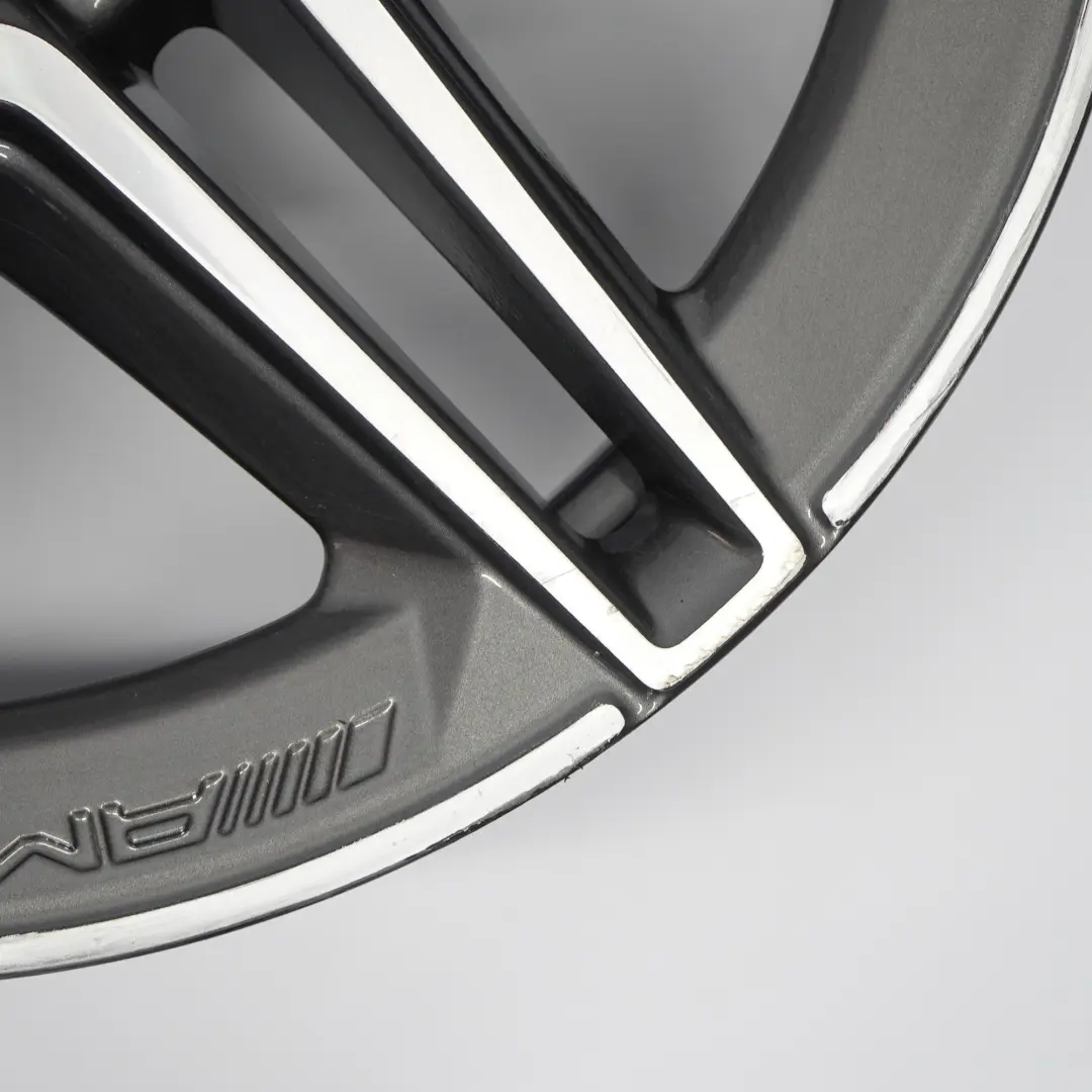 Alloy Wheel Rim AMG 18" ET:49 8,5J 5 Double Spoke to Mercedes W205 Rear with Part number A2054019600 Mercedes W205 Rear Alloy Wheel Rim AMG 18" ET:49 8,5J 5 Double Spoke - SKU A2054019600-4 - Part number A2054019600