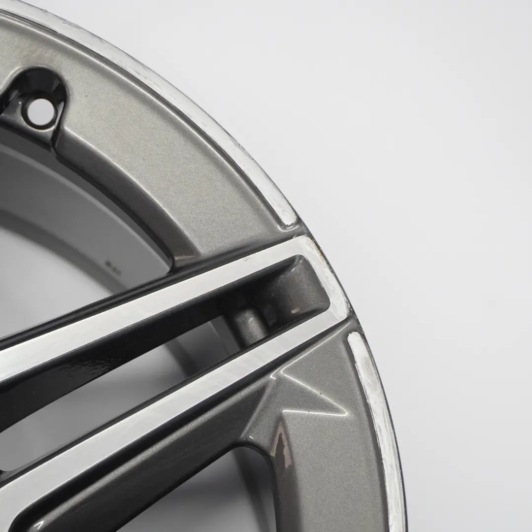 Alloy Wheel Rim AMG 18" ET:49 8,5J 5 Double Spoke to Mercedes W205 Rear with Part number A2054019600 Mercedes W205 Rear Alloy Wheel Rim AMG 18" ET:49 8,5J 5 Double Spoke - SKU A2054019600-4 - Part number A2054019600