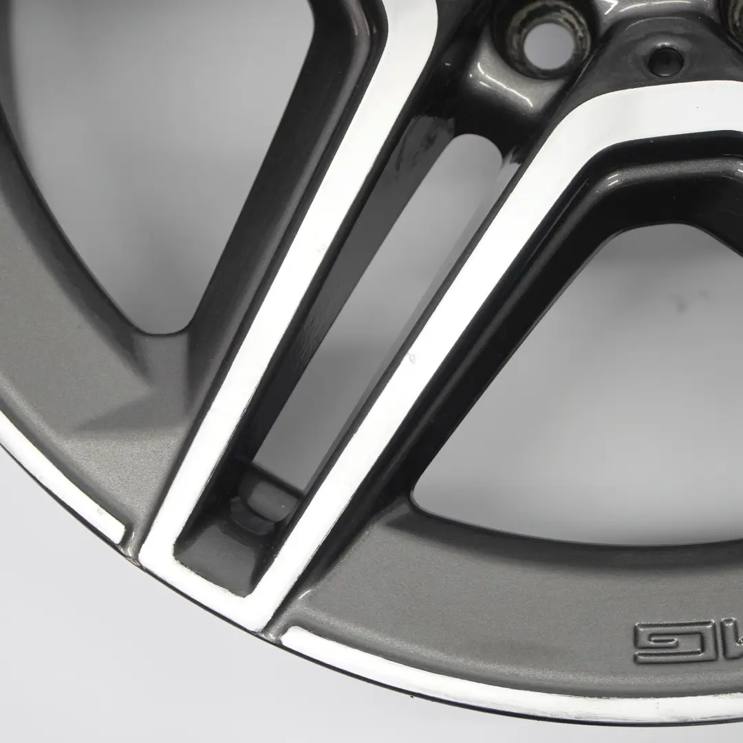 Alloy Wheel Rim AMG 18" ET:49 8,5J 5 Double Spoke to Mercedes W205 Rear with Part number A2054019600 Mercedes W205 Rear Alloy Wheel Rim AMG 18" ET:49 8,5J 5 Double Spoke - SKU A2054019600-4 - Part number A2054019600