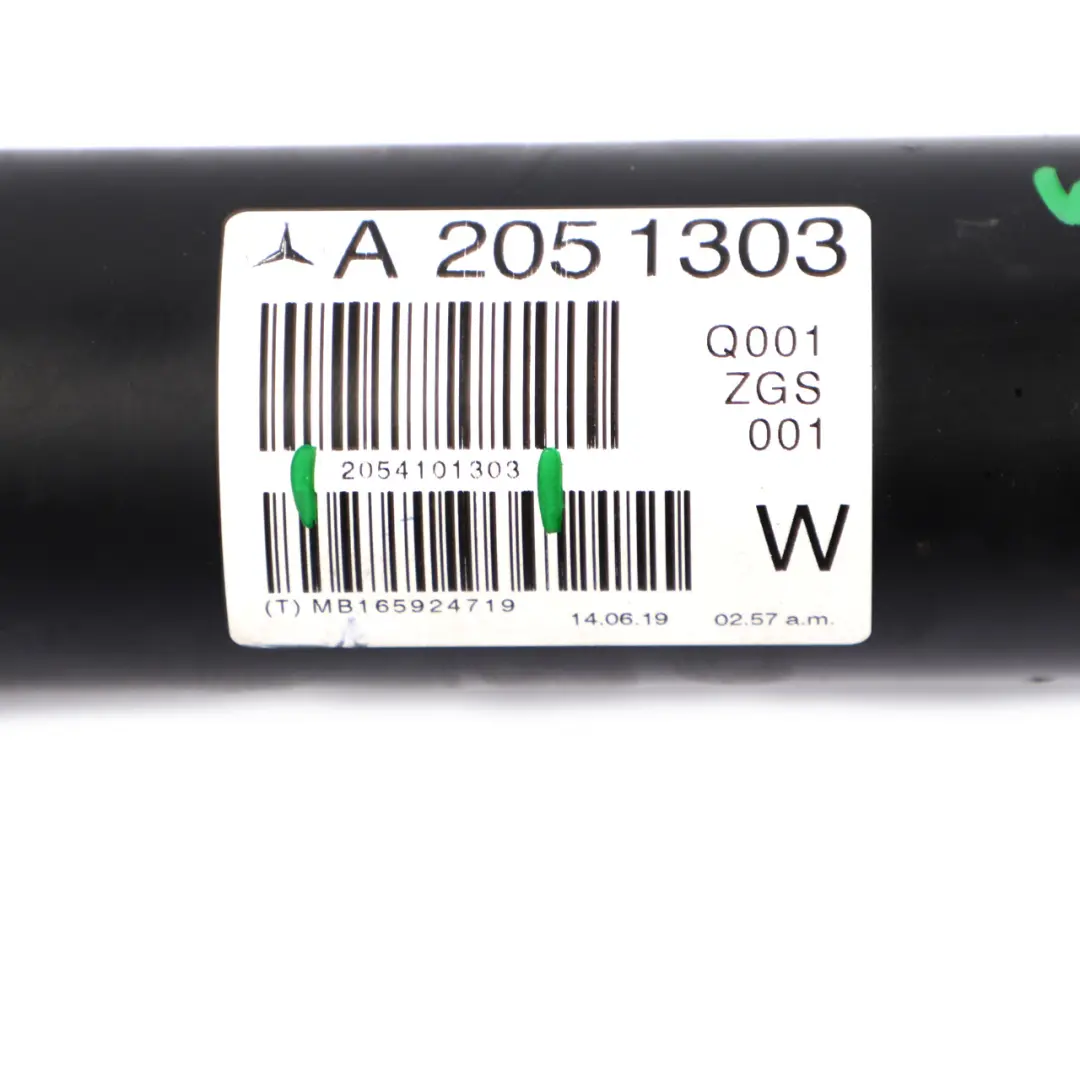 Mercedes W205 M274 Benzina Albero Propulsore Automatico - SKU A2054101303 - Numero di parte A2054101303