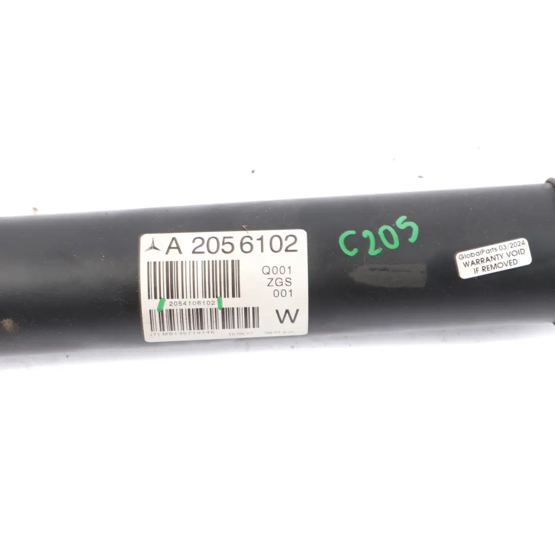 Mercedes W205 OM651 Drive Propshaft Prop Shaft Diesel Automatic - SKU A2054106102 - Part number A2054106102