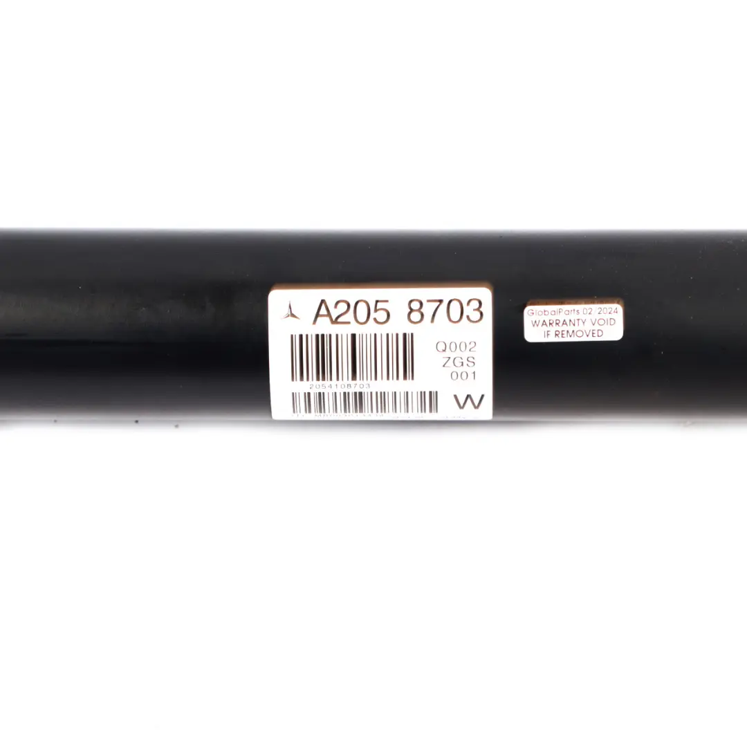 M274 Petrol Drive Propshaft Prop Shaft Automatic to Mercedes W205 with Part number A2054108703 Mercedes W205 M274 Petrol Drive Propshaft Prop Shaft Automatic - SKU A2054108703 - Part number A2054108703