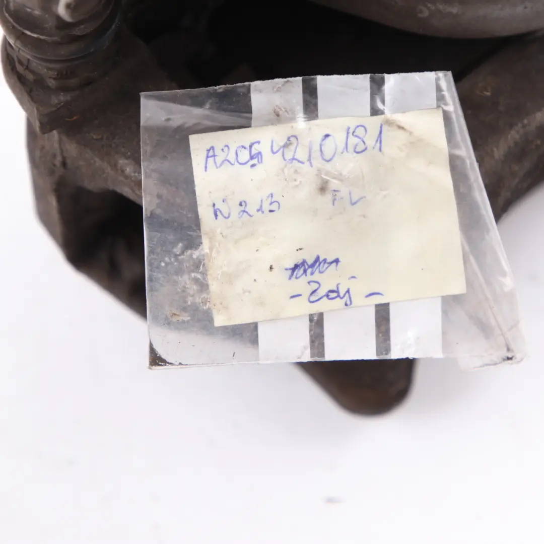 Etrier de frein Mercedes W205 W213 Roue avant gauche Unité de frein 305x28 pour à propos du numéro de pièce A2054210181 Etrier de frein Mercedes W205 W213 Roue avant gauche Unité de frein 305x28 - SKU A2054210181 - Numéro de pièce A2054210181