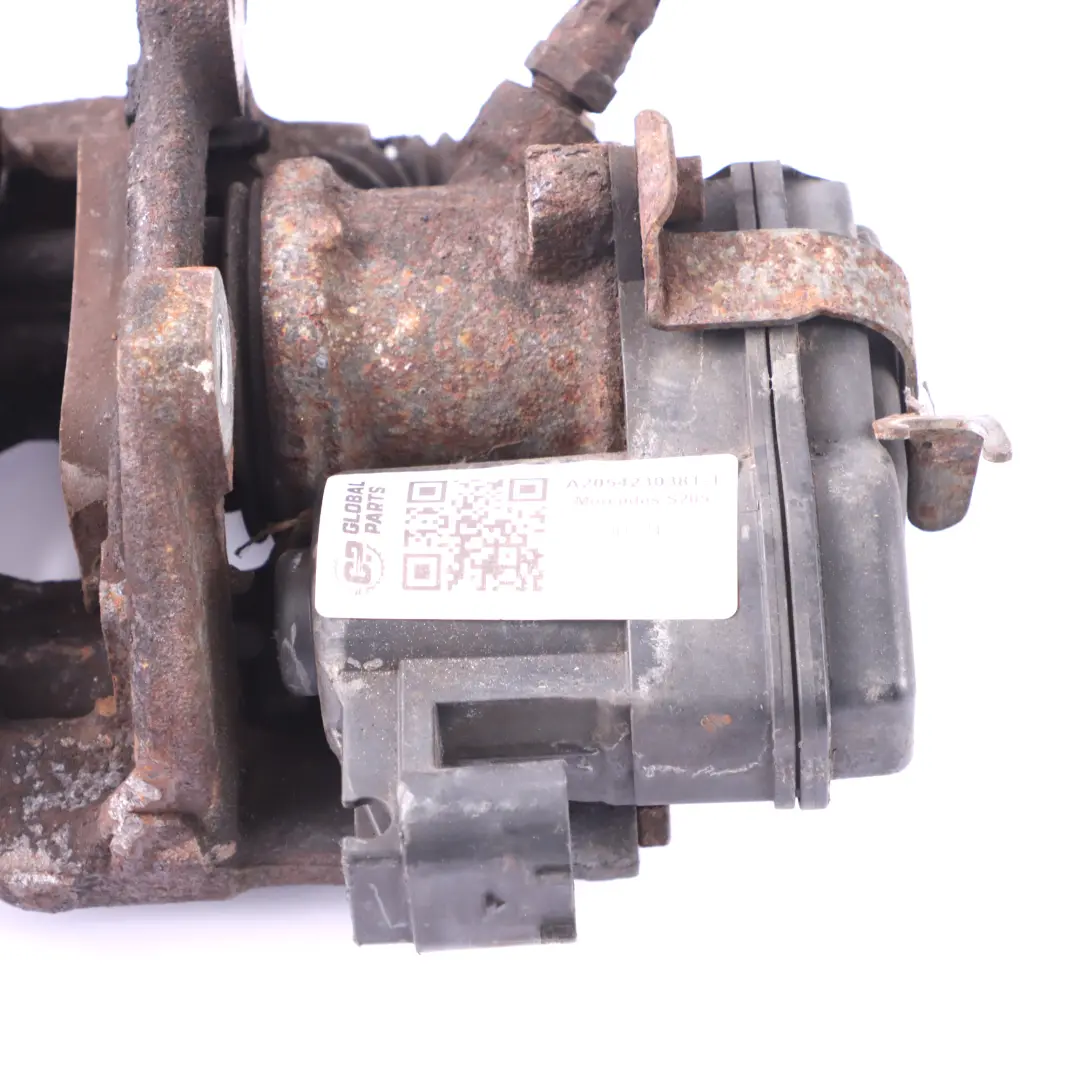 Zacisk Hamulca Tyny Lewy Elektryczny Ręczny do Mercedes S205 o numerze A2054230381 Mercedes S205 Zacisk Hamulca Tyny Lewy Elektryczny Ręczny - SKU A2054230381-1 - Numer Części A2054230381