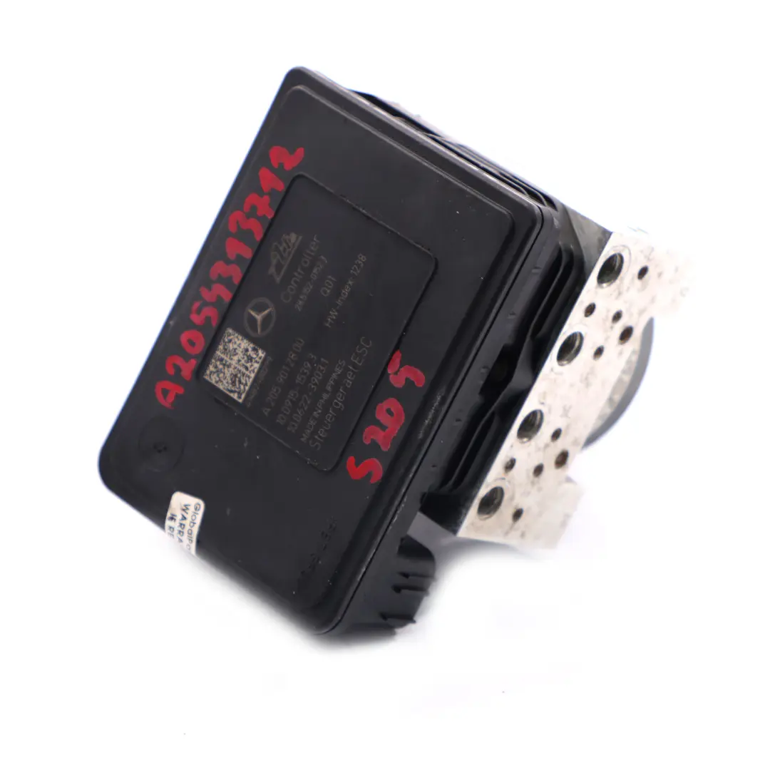 Pompa Freno ABS Idraulico Unità di Controllo Freno A2054313612 per Mercedes W205 con numero di parte A2054313712 Mercedes W205 Pompa Freno ABS Idraulico Unità di Controllo Freno A2054313612 - SKU A2054313712 - Numero di parte A2054313712