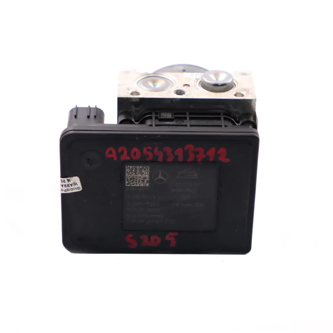 Brake Pump ABS Hydraulic Brake Control Unit Module A2054313612 to Mercedes W205 with Part number A2054313712 Mercedes W205 Brake Pump ABS Hydraulic Brake Control Unit Module A2054313612 - SKU A2054313712 - Part number A2054313712