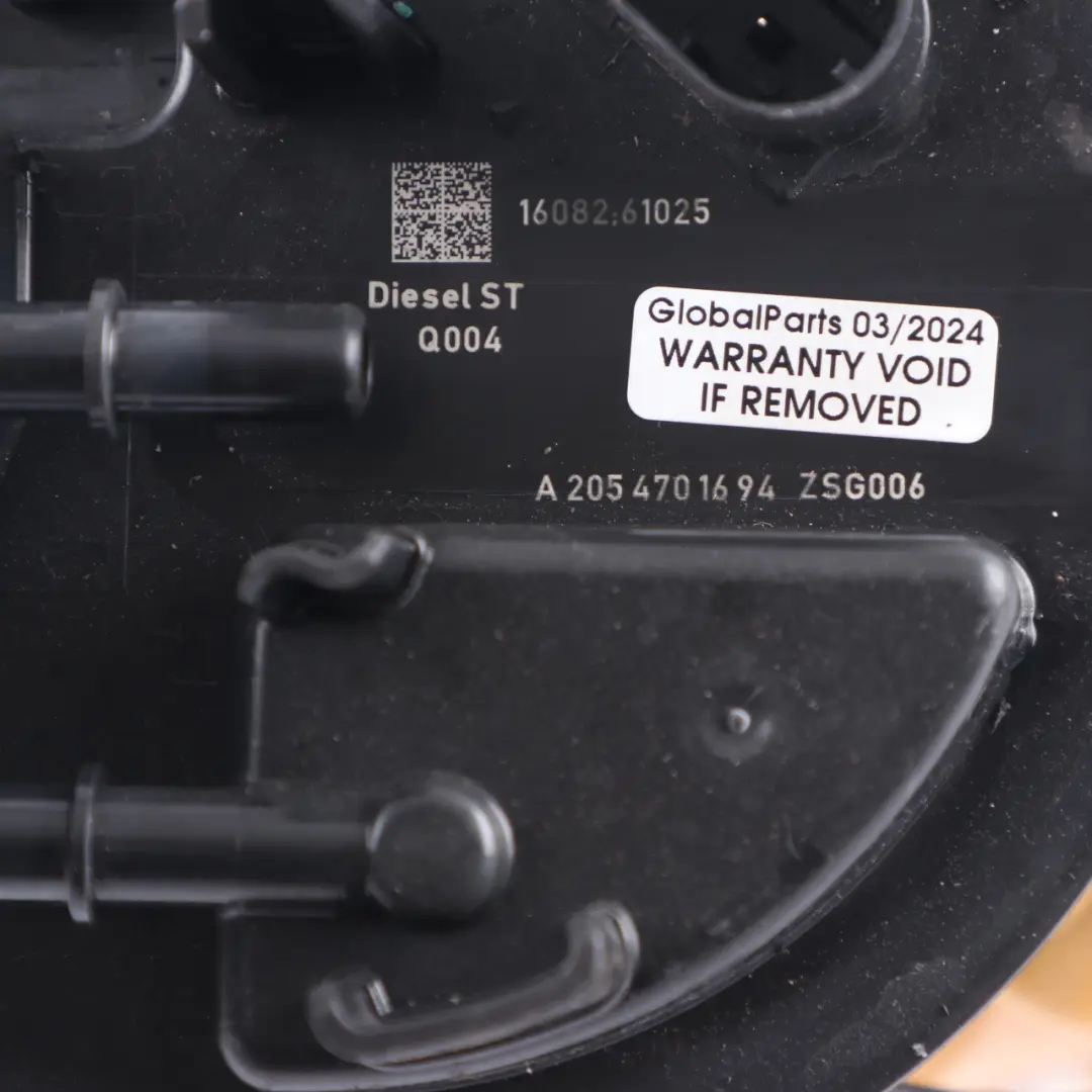 Pump Mercedes W205 W213 X253 OM654 Delivery Sender Module to Fuel Tank with Part number A2054701694 Fuel Tank Pump Mercedes W205 W213 X253 OM654 Delivery Sender Module - SKU A2054701694-1 - Part number A2054701694