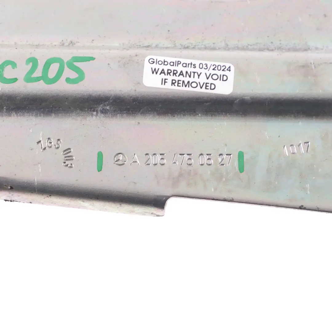 Additive Tank AdBlue Diesel Reservoir Bracket Holder to Mercedes W205 with Part number A2054750527 Mercedes W205 Additive Tank AdBlue Diesel Reservoir Bracket Holder - SKU A2054750527 - Part number A2054750527