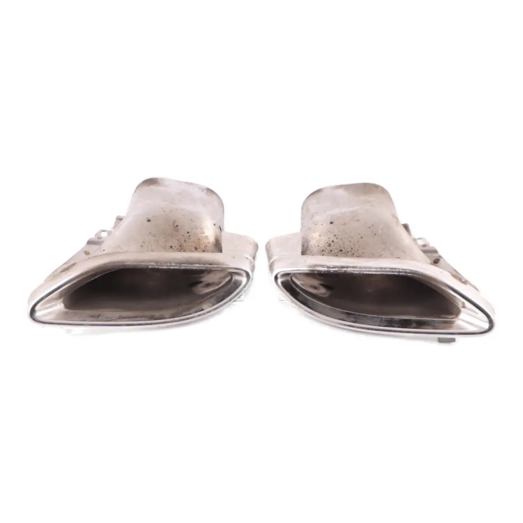 Exhaust Tips Mercedes W205 C238 Exhaust Muffler Pipe Rear Left Right N/O/S Set to with Part number A2054900300 Exhaust Tips Mercedes W205 C238 Exhaust Muffler Pipe Rear Left Right N/O/S Set - SKU A2054900300/A2054900400 - Part number A2054900300