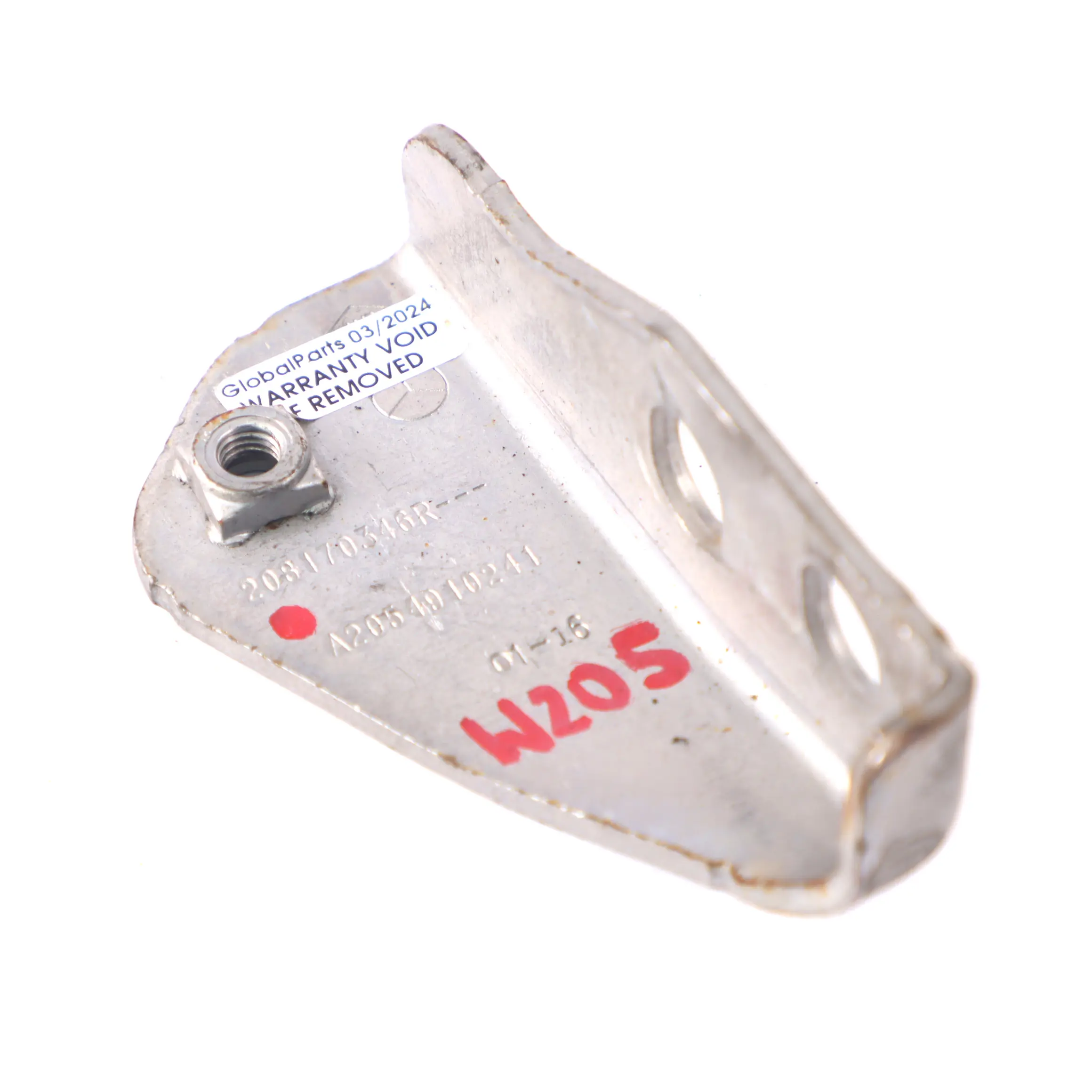 Mercedes W205 OM626 Supporto staffa catalizzatore A2054910241