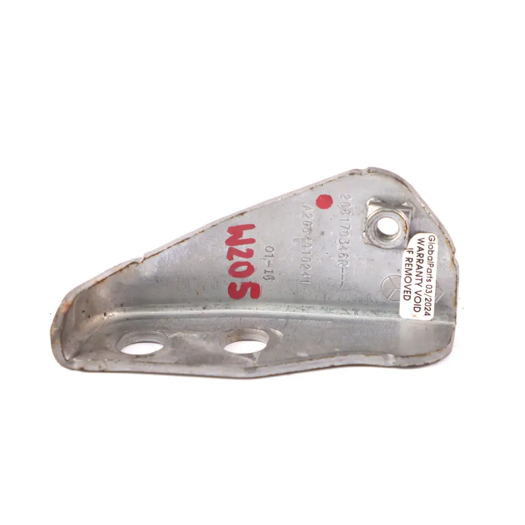 OM626 Catalyst Bracket Holder Mount to Mercedes W205 with Part number A2054910241 Mercedes W205 OM626 Catalyst Bracket Holder Mount - SKU A2054910241 - Part number A2054910241