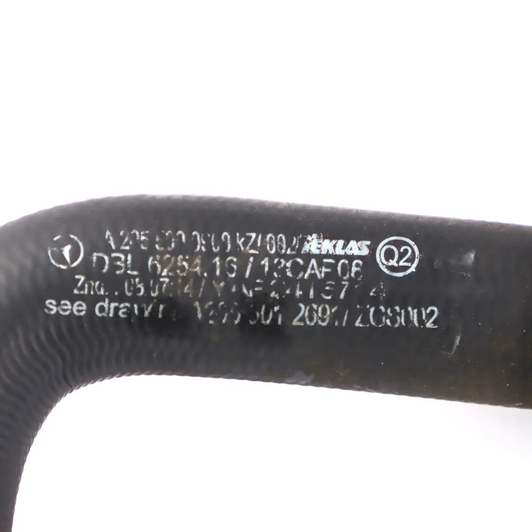 OM651 Water Pipe Engine Cooling Coolant Hose Line to Mercedes W205 with Part number A2055000700 Mercedes W205 OM651 Water Pipe Engine Cooling Coolant Hose Line - SKU A2055000700 - Part number A2055000700