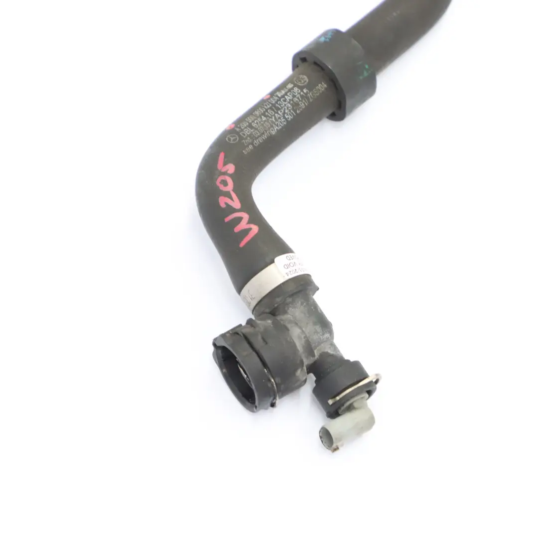 Water Hose Mercedes W205 OM651 Coolant Pipe Line to with Part number A2055000800 Water Hose Mercedes W205 OM651 Coolant Pipe Line - SKU A2055000800 - Part number A2055000800