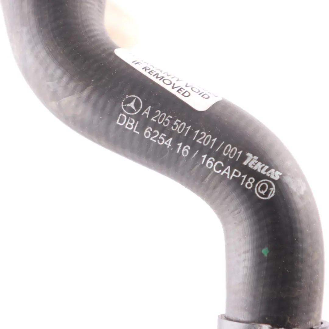 Przewód Rura Wąż Wody do Mercedes W205 o numerze A2055011201 Mercedes W205 Przewód Rura Wąż Wody - SKU A2055011201 - Numer Części A2055011201