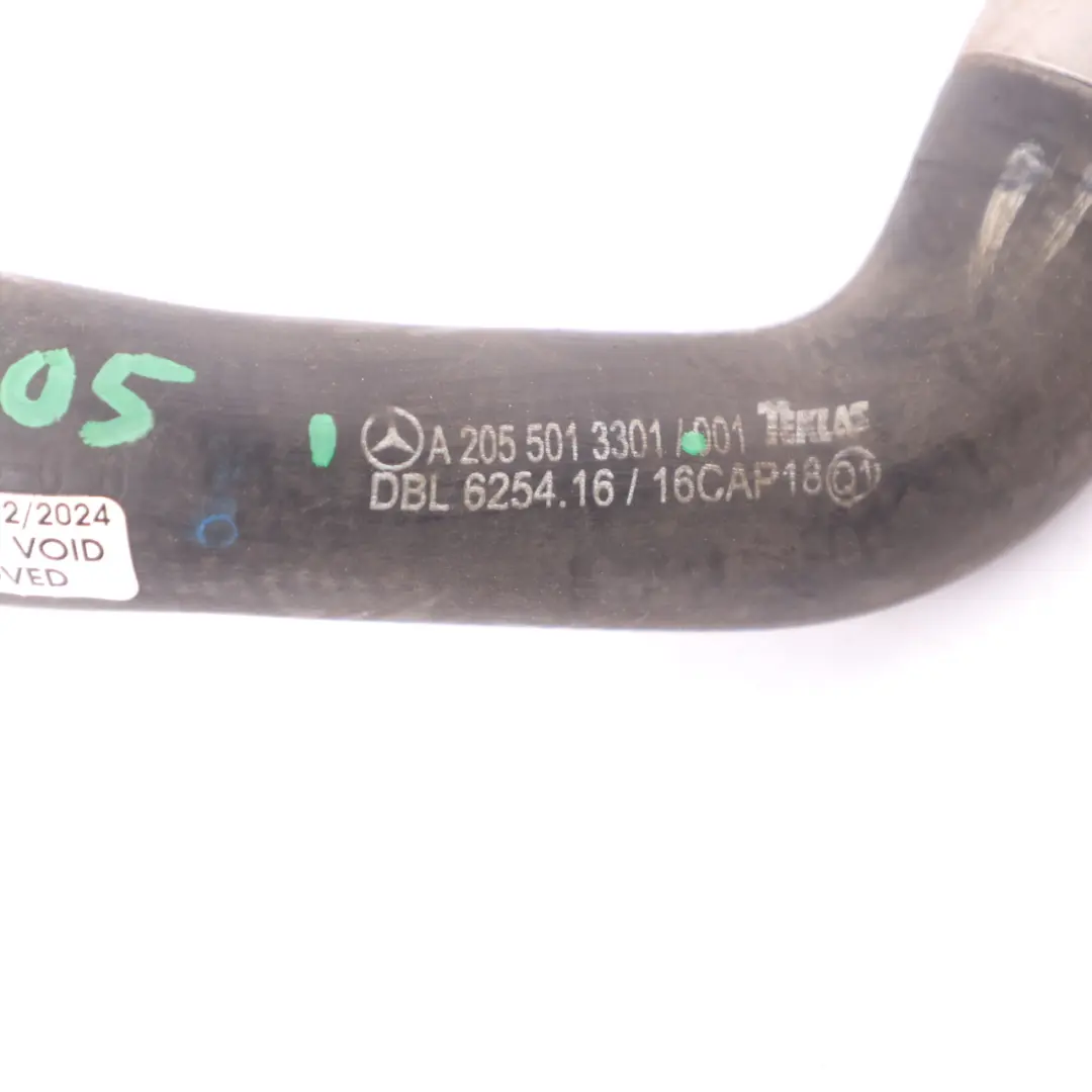 M264 Petrol Engine Water Hose Coolant Pipe Line to Mercedes W205 with Part number A2055013301 Mercedes W205 M264 Petrol Engine Water Hose Coolant Pipe Line - SKU A2055013301 - Part number A2055013301