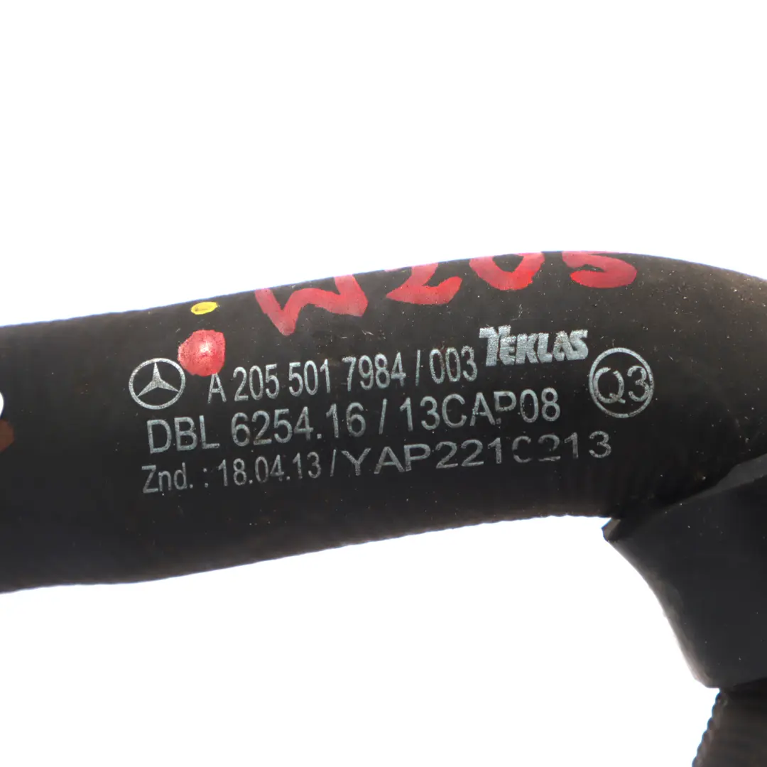  Kühlmittel Schlauch Mercedes W205 M651 Ölkühler Wasser Schlauch - SKU A2055017984 - Teilenummer A2055017984