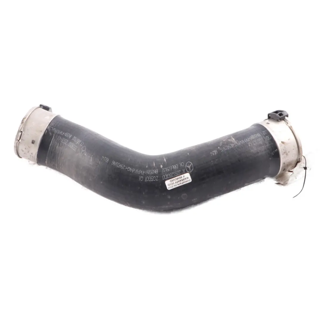 Manguera intercooler Mercedes W205 Enfriador carga diésel Derecha para con número de pieza A2055280100 Manguera intercooler Mercedes W205 Enfriador carga diésel Derecha - SKU A2055280100 - Número de pieza A2055280100
