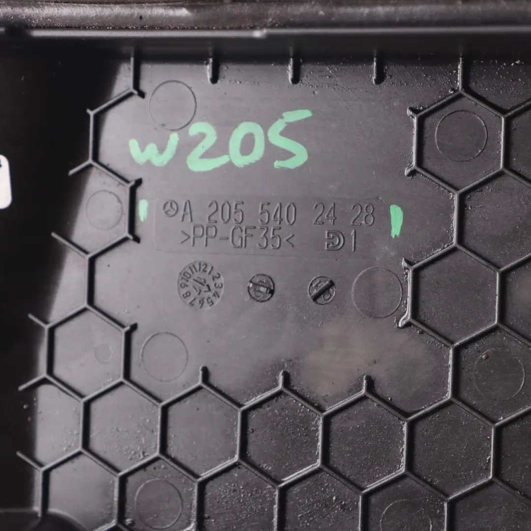 Coperchio anteriore Scatola fusibili Modulo controllo Tappo per Mercedes W205 con numero di parte A2055402428 Mercedes W205 Coperchio anteriore Scatola fusibili Modulo controllo Tappo - SKU A2055402428 - Numero di parte A2055402428