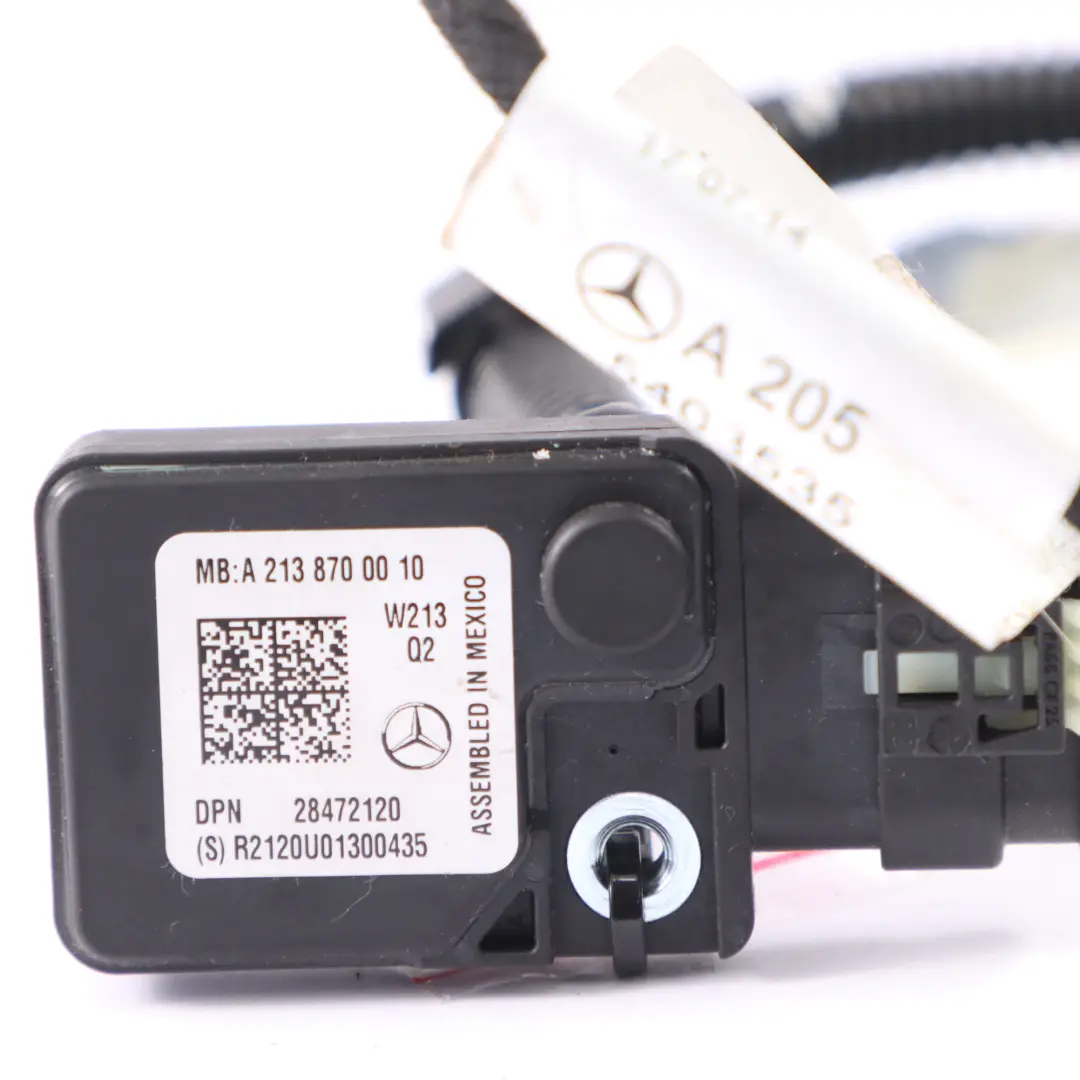 Mazo cables sensor ocupación asiento delantero del Mercedes X253 A2138700010 para con número de pieza A2055403535 Mazo cables sensor ocupación asiento delantero del Mercedes X253 A2138700010 - SKU A2055403535 - Número de pieza A2055403535