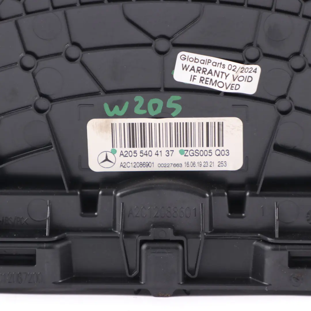 Mercedes W205 Kombiinstrument Tacho Uhren Abdeckung Umrandung - SKU A2055404137 - Teilenummer A2055404137