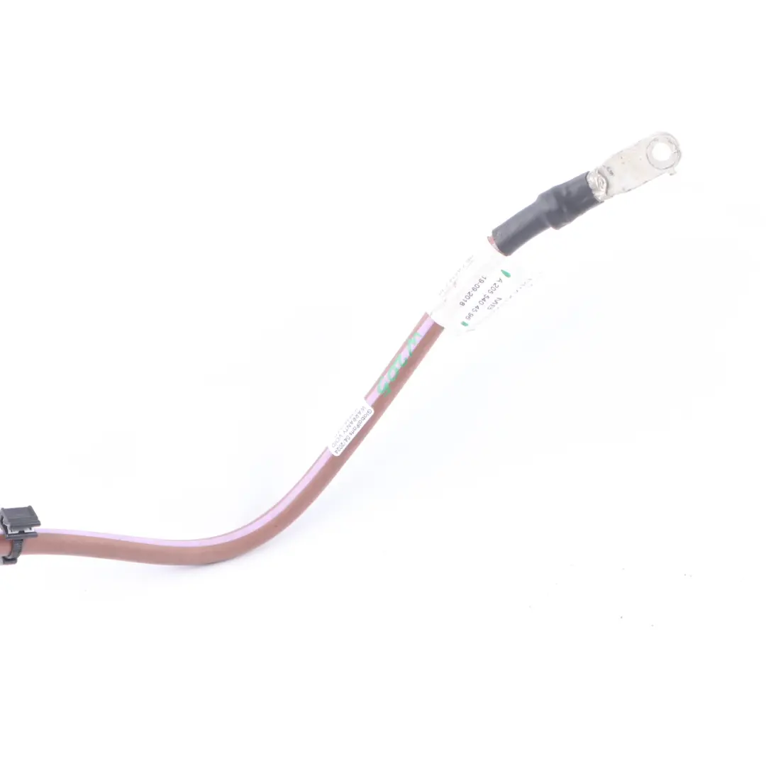 Línea de Tierra Eléctrica Cable de Tierra para Mercedes W205 con número de pieza A2055404596 Mercedes W205 Línea de Tierra Eléctrica Cable de Tierra - SKU A2055404596 - Número de pieza A2055404596