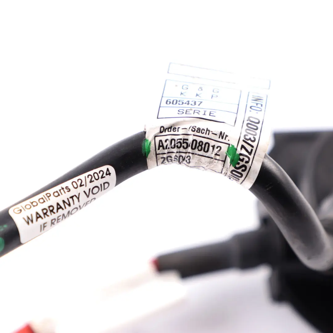 Lead Negative Wire Earth Cable to Mercedes W205 Battery with Part number A2055408012 Mercedes W205 Battery Lead Negative Wire Earth Cable - SKU A2055408012 - Part number A2055408012