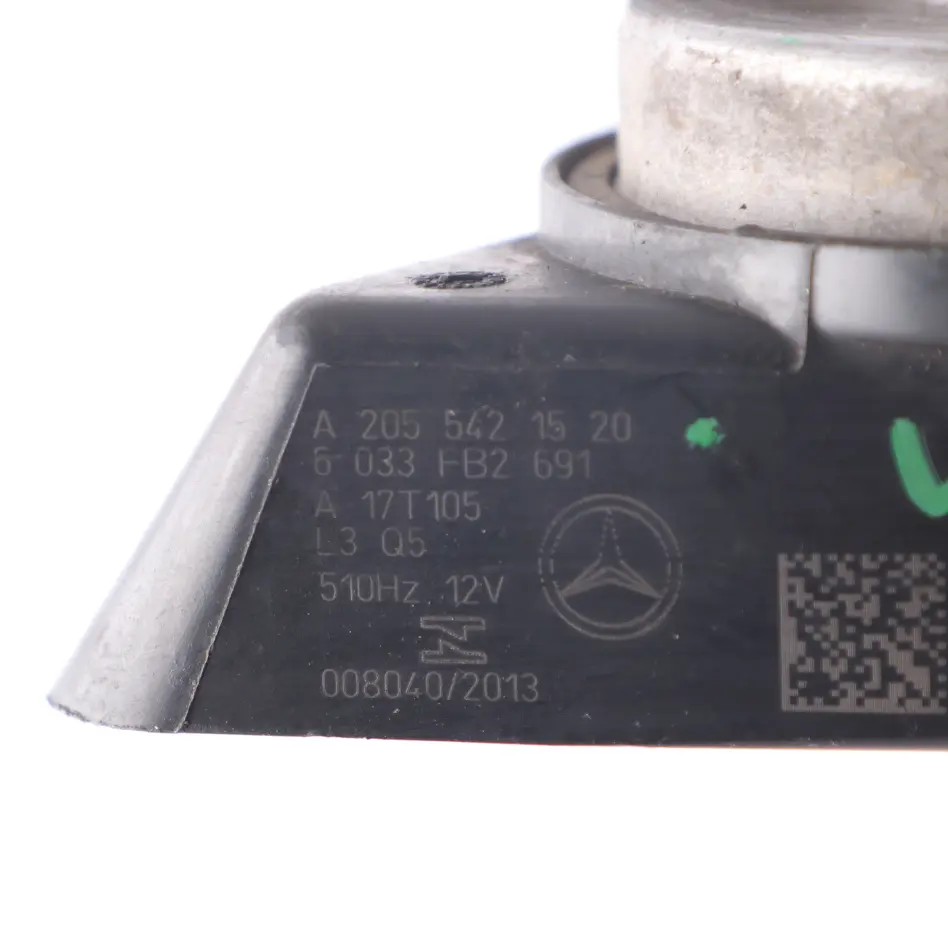 Klakson Sygnał Dźwiękowy Fanfara 510Hz do Mercedes W205 o numerze A2055421520 Mercedes W205 Klakson Sygnał Dźwiękowy Fanfara 510Hz - SKU A2055421520 - Numer Części A2055421520