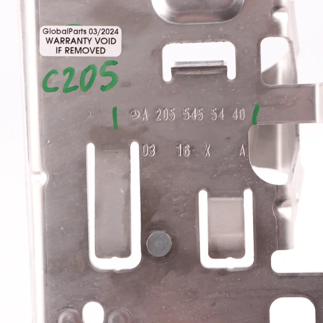 Keyless Go Módulo Unidad Soporte Soporte para Mercedes C205 con número de pieza A2055455440 Mercedes C205 Keyless Go Módulo Unidad Soporte Soporte - SKU A2055455440 - Número de pieza A2055455440