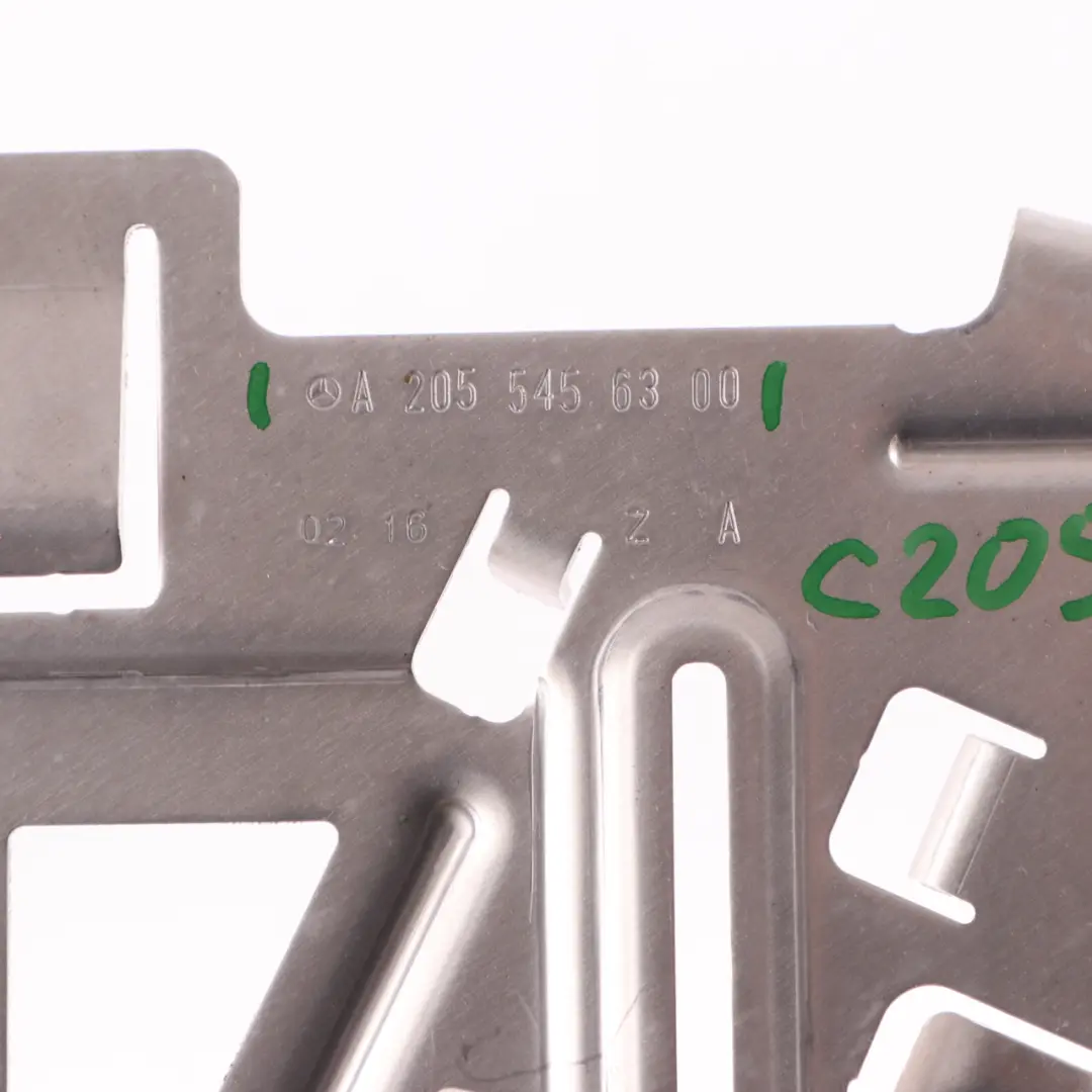 Control Unit Module Bracket Mount Holder Support to Mercedes C205 Rear with Part number A2055456300 Mercedes C205 Rear Control Unit Module Bracket Mount Holder Support - SKU A2055456300 - Part number A2055456300