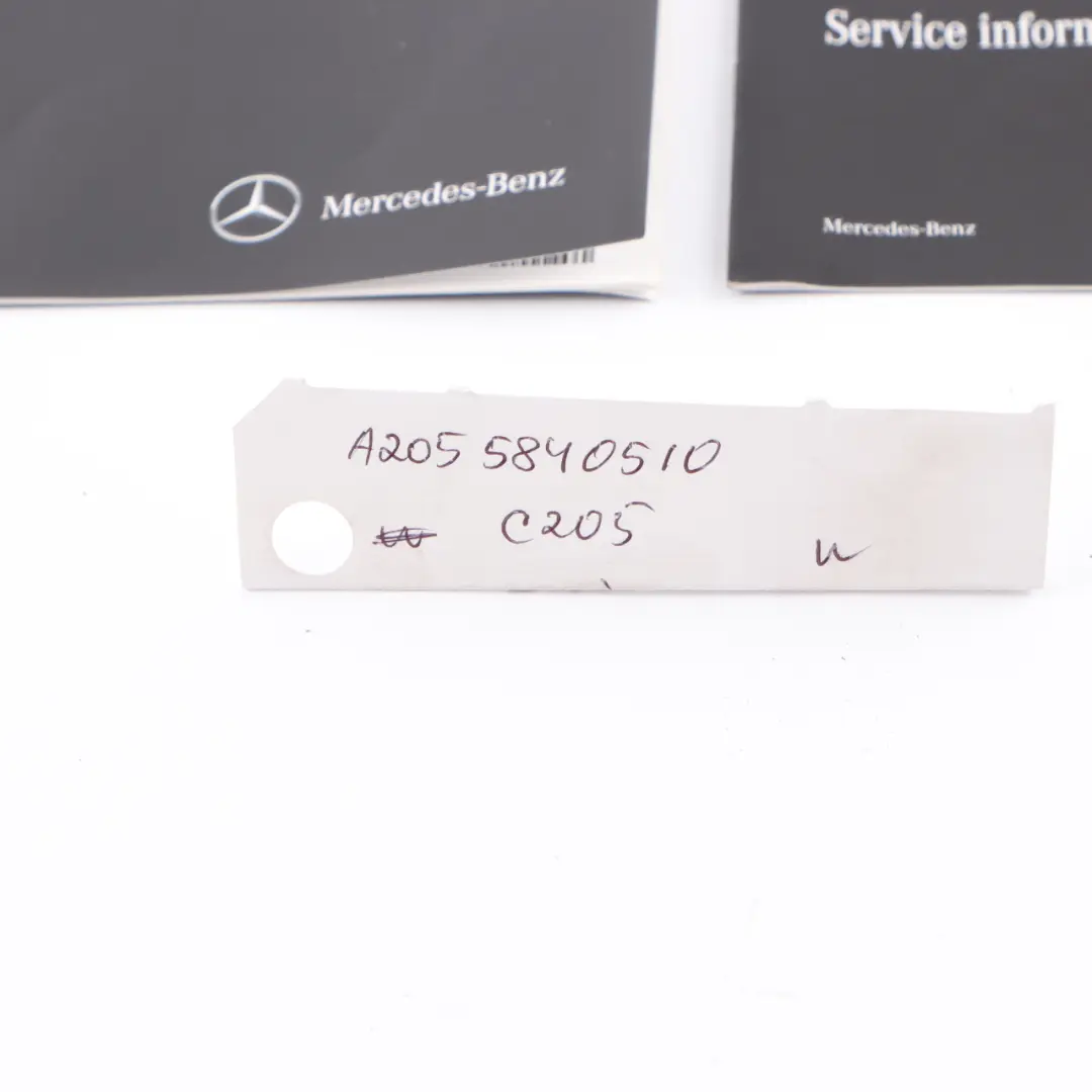 Owner's Handbook Book Instruction Booklet Manual Wallet Case Set to Mercedes W205 with Part number A2055840510 Mercedes W205 Owner's Handbook Book Instruction Booklet Manual Wallet Case Set - SKU A2055840510 - Part number A2055840510