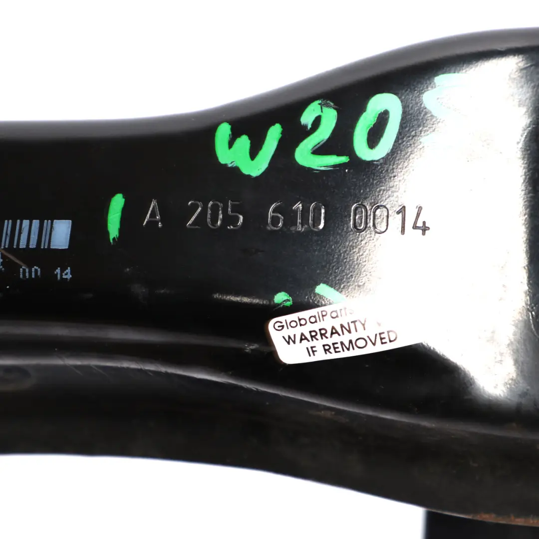 Mercedes W205 Bumper Rear Carrier Cross Member Support Bar - SKU A2056100014 - Part number A2056100014