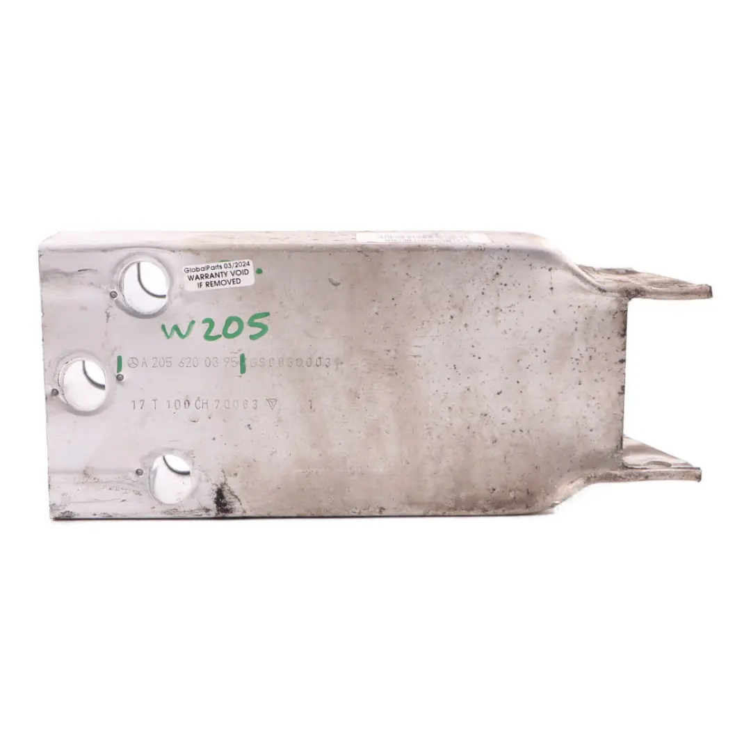  Refuerzo parachoques delantero Mercedes W205 Amortiguador impacto izquierdo - SKU A2056200395 - Número de pieza A2056200395