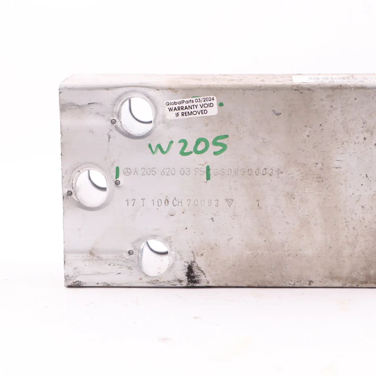 Mercedes W205 Paraurti anteriore rinforzo ammortizzatore sinistro A2056200395