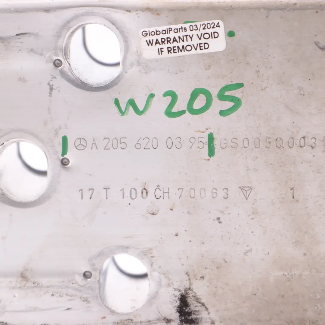 Frontstoßstange Verstärkung Aufpralldämpfer links für Mercedes W205 mit Teilenummer A2056200395 Mercedes W205 Frontstoßstange Verstärkung Aufpralldämpfer links - SKU A2056200395 - Teilenummer A2056200395