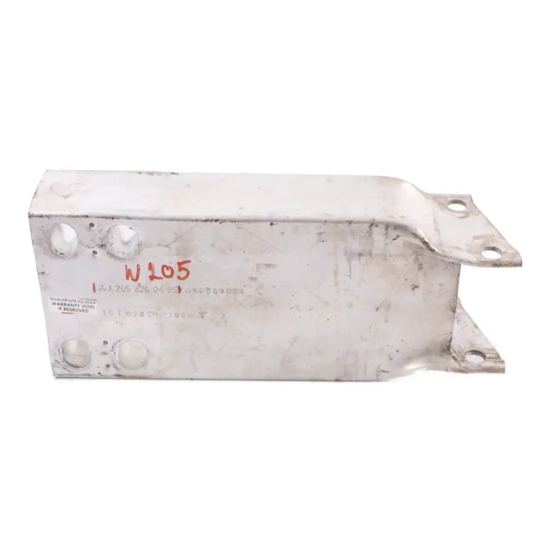 Mercedes W205 Front Bumper Reinforcement Impact Absorber Right O/S - SKU A2056200495 - Part number A2056200495