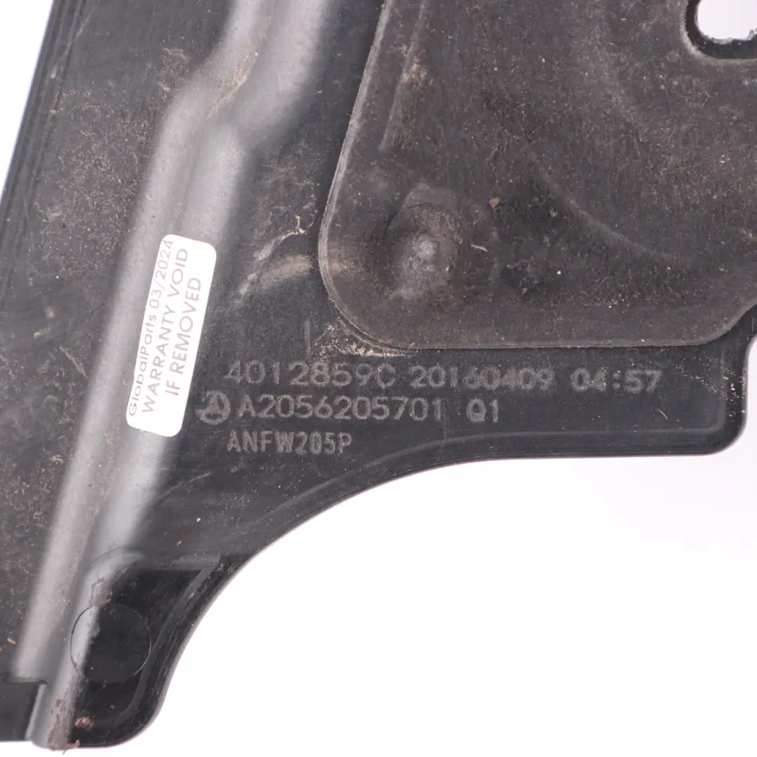 Mercedes W205 Trennwand Motorraum Abdeckung Rechts Isolierung - SKU A2056205701 - Teilenummer A2056205701