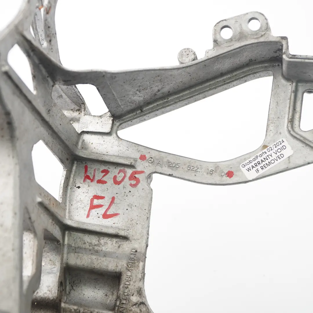 Faro Delantero Izquierdo Soporte Montaje Lámpara para Mercedes W205 con número de pieza A2056221600 Mercedes W205 Faro Delantero Izquierdo Soporte Montaje Lámpara - SKU A2056221600 - Número de pieza A2056221600