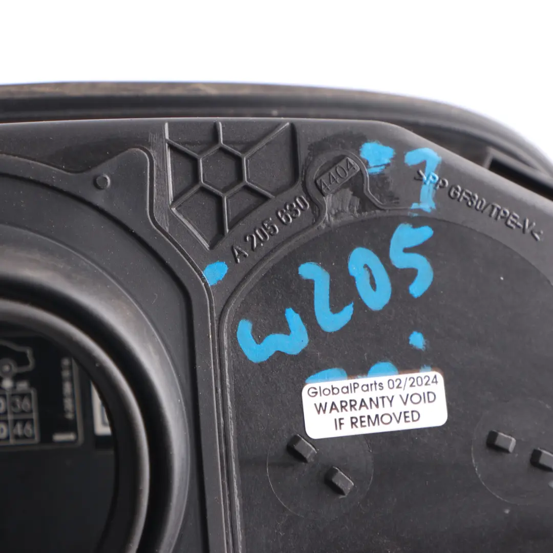 Mercedes W205 Fuel Filler Flap Cover Pot Mount Recess Carrier - SKU A2056304404-1 - Part number A2056304404