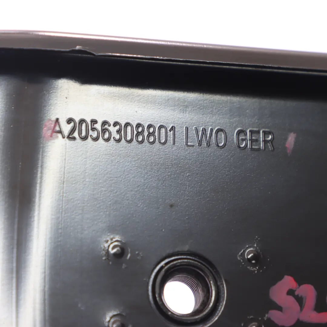 Soporte Consola Superior Maletero Derecho para Mercedes S205 con número de pieza A2056308801 Mercedes S205 Soporte Consola Superior Maletero Derecho - SKU A2056308801 - Número de pieza A2056308801