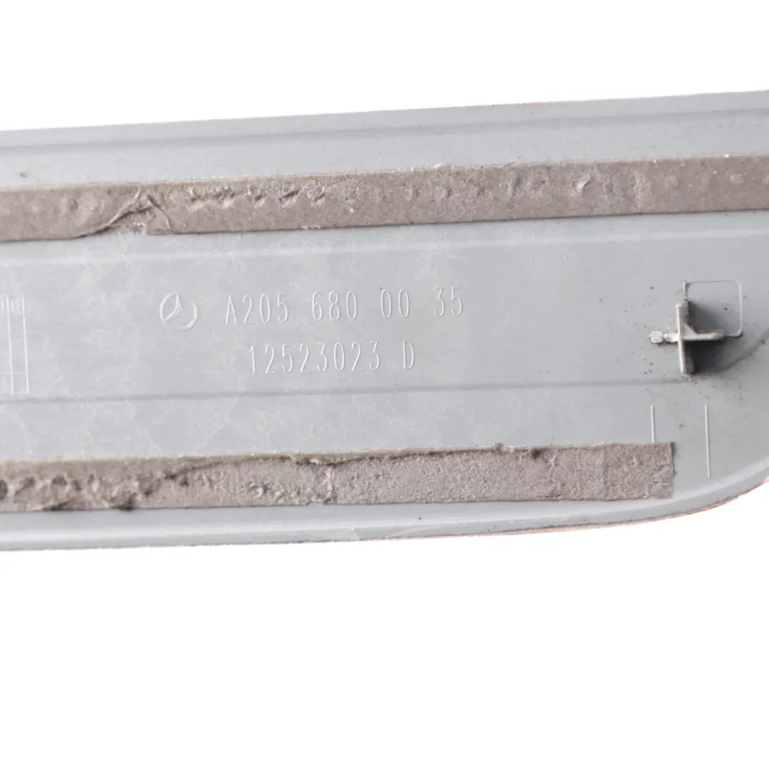 Mercedes W205 W213 W253 W293 Porta anteriore cromata Piastra calcio - SKU A2056800035 - Numero di parte A2056800035