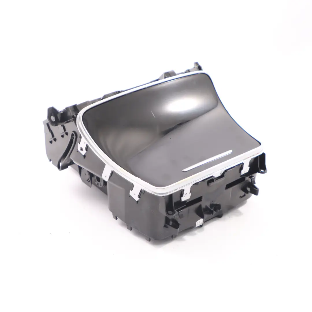 Mercedes W205 Interior Centre Console Storage Tray Panel Black Gloss - SKU A2056800210 - Part number A2056800210