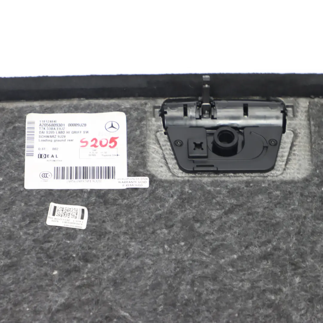 Pavimento Mercedes S205 Pavimento baule posteriore Rivestimento per con numero di parte A2056800406 Pavimento Mercedes S205 Pavimento baule posteriore Rivestimento - SKU A2056800406 - Numero di parte A2056800406