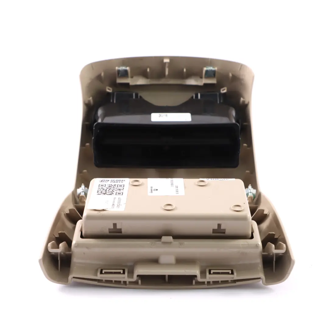 Mercedes W205 X253 Console centrale con portaoggetti bocchetta posteriore Beige - SKU A2056800491 - Numero di parte A2056800491
