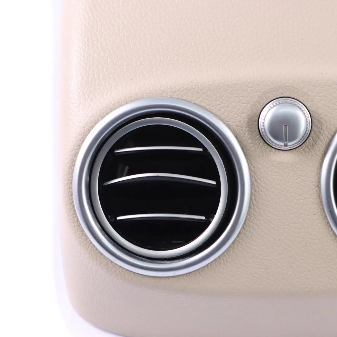Mercedes W205 X253 Centre Console Rear Air Vent Storage Trim Beige - SKU A2056800491 - Part number A2056800491