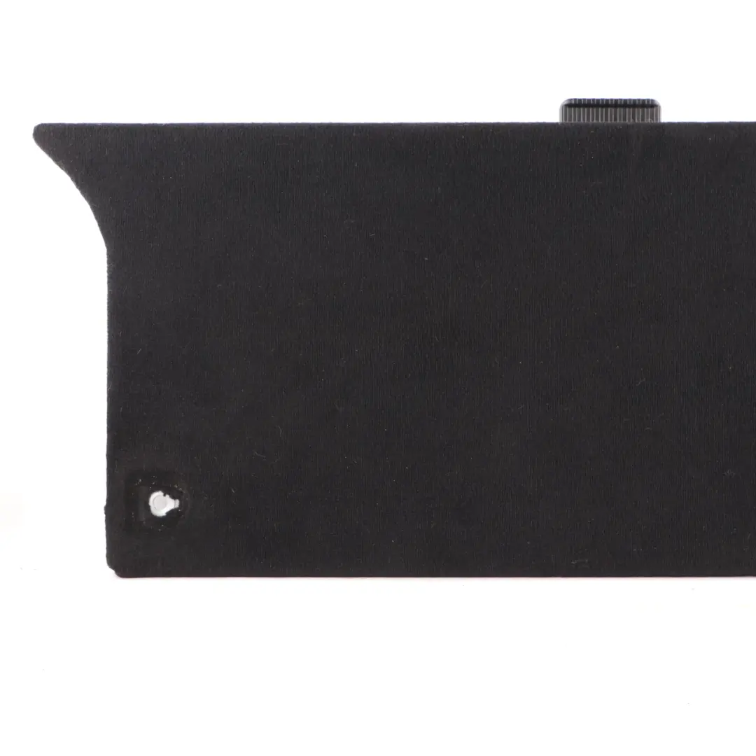 Boot Trunk Front Cover Floor Carpet Panel Trim Black to Mercedes S205 with Part number A2056800506 Mercedes S205 Boot Trunk Front Cover Floor Carpet Panel Trim Black - SKU A2056800506 - Part number A2056800506