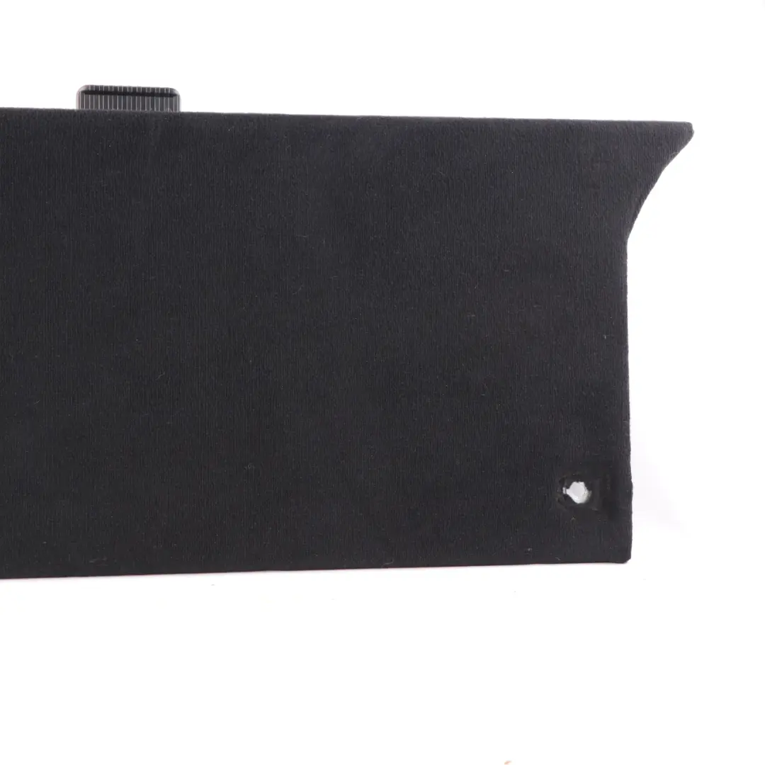 Mercedes S205 Boot Trunk Front Cover Floor Carpet Panel Trim Black - SKU A2056800506 - Part number A2056800506