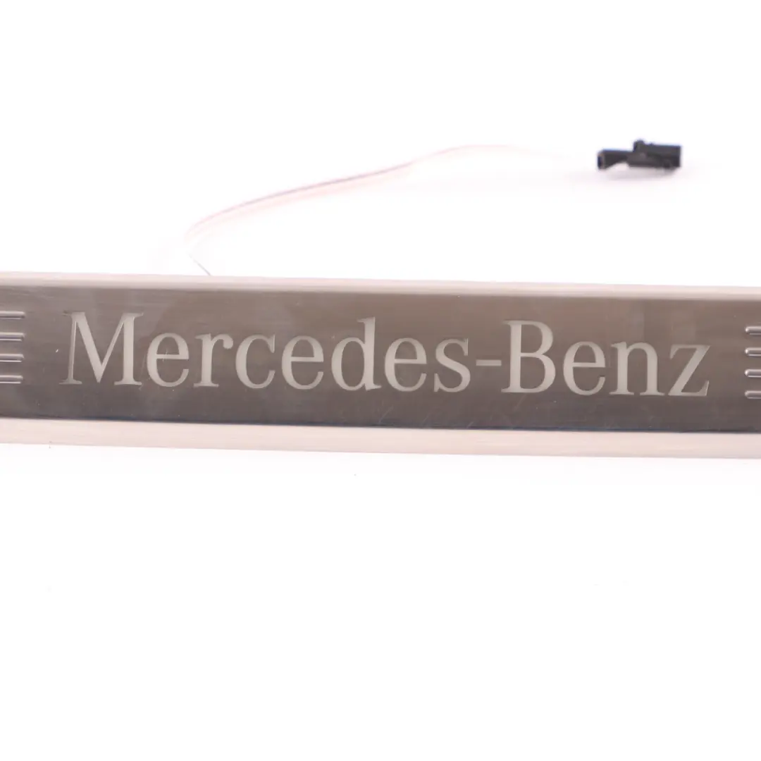 Mercedes W205 Entrance Cover Trim Front Left N/S Step Plate Sill - SKU A2056800535 - Part number A2056800535