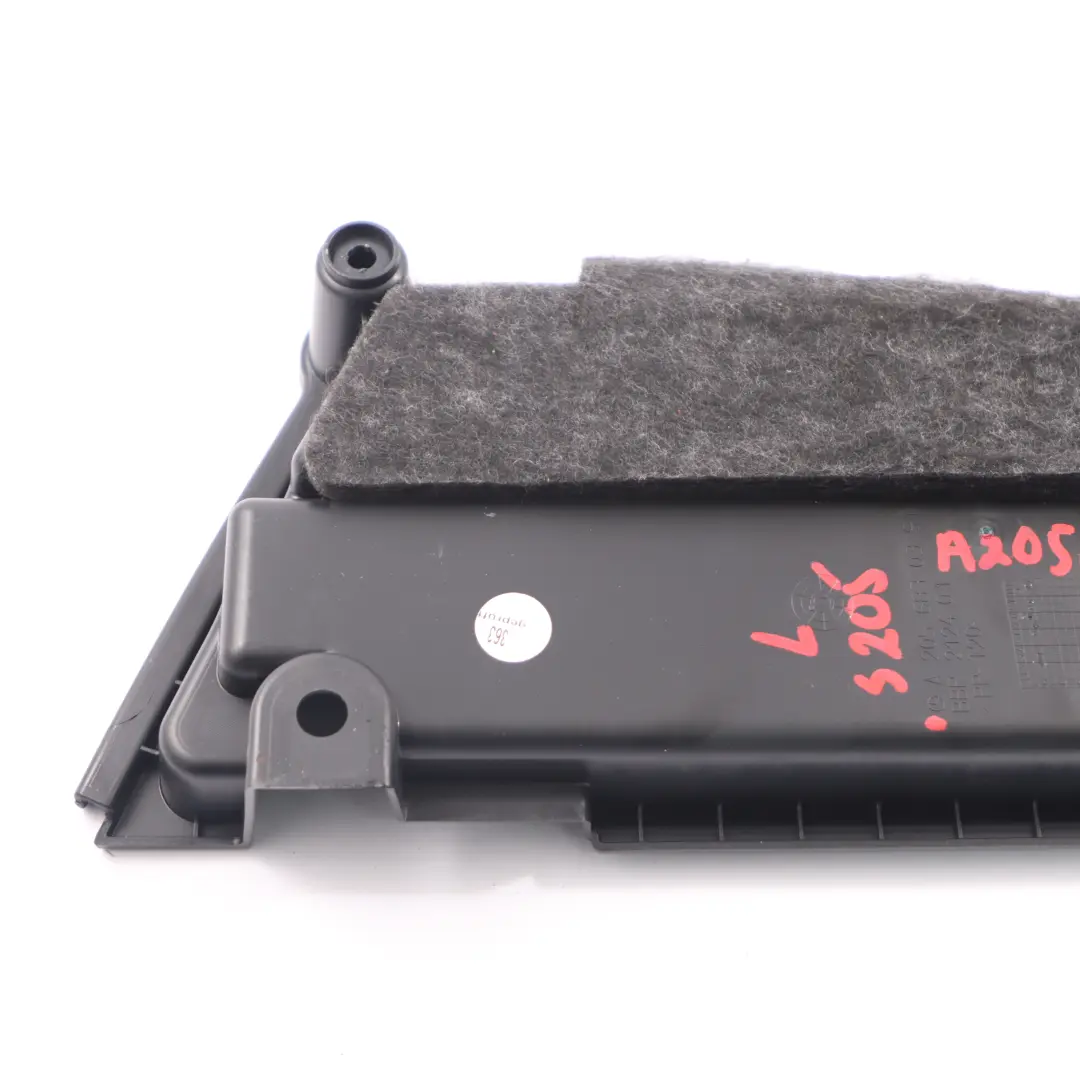 Boot Trunk Left N/S Compartment Storage Tray to Mercedes W205 with Part number A2056800706 Mercedes W205 Boot Trunk Left N/S Compartment Storage Tray - SKU A2056800706 - Part number A2056800706