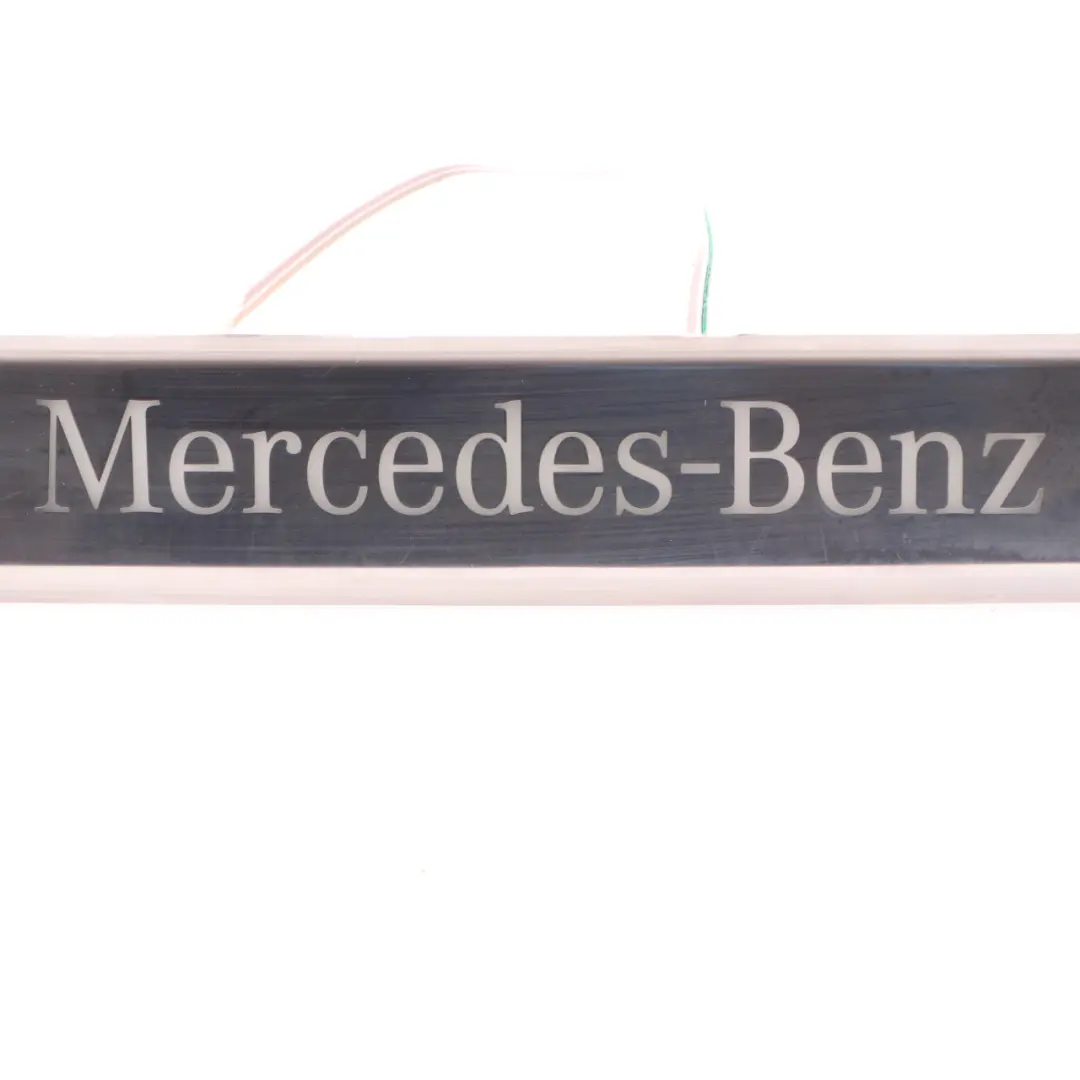 Mercedes W205 Entrance Cover Trim Front Right O/S Step Plate Sill - SKU A2056800735 - Part number A2056800735